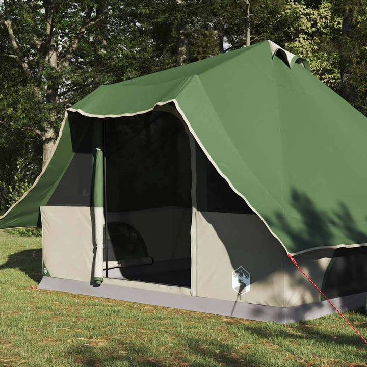 Family Tipi Tent Folding And Brown 358 X 296 X 258 Cm