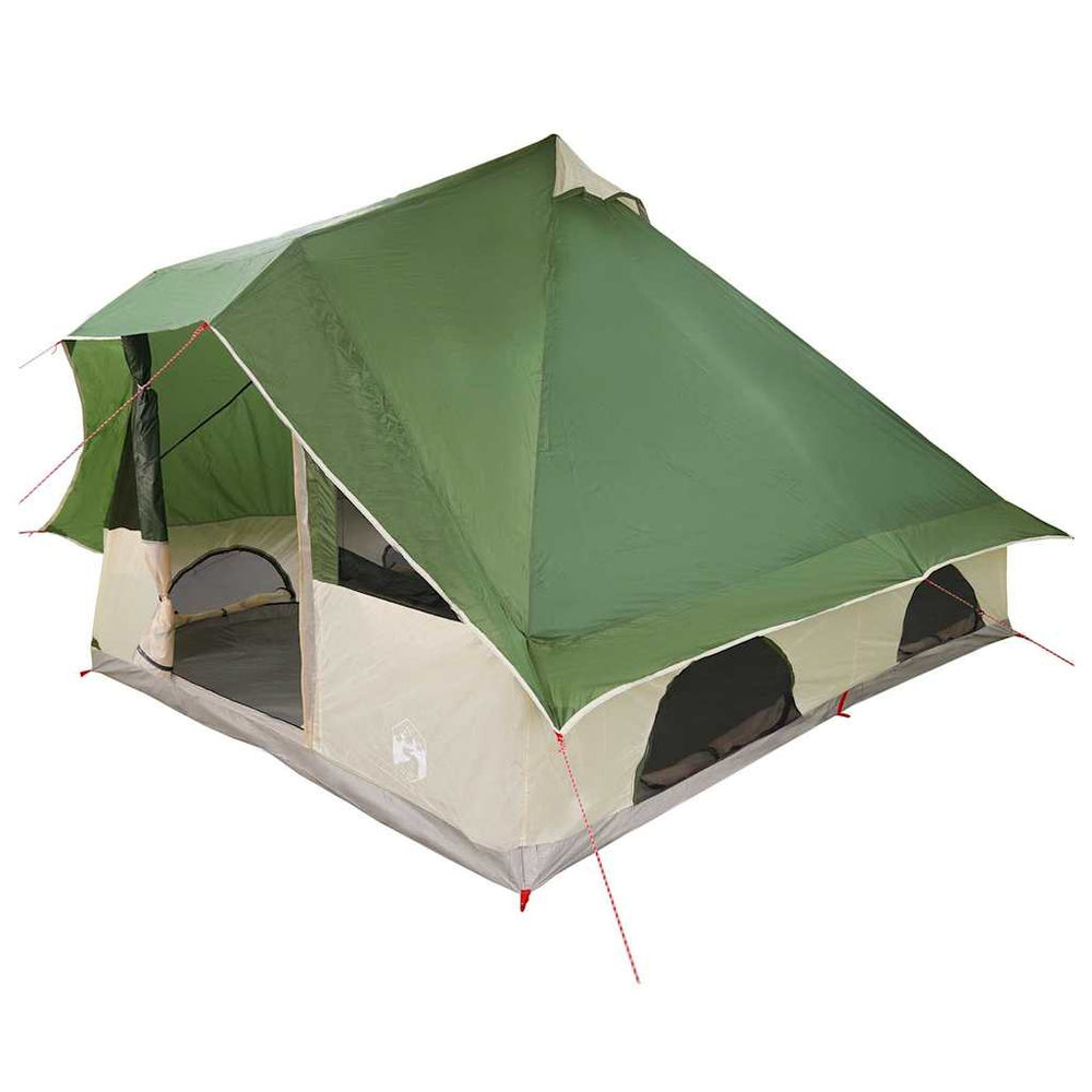 Family Tipi Tent Folding And Brown 358 X 296 X 258 Cm
