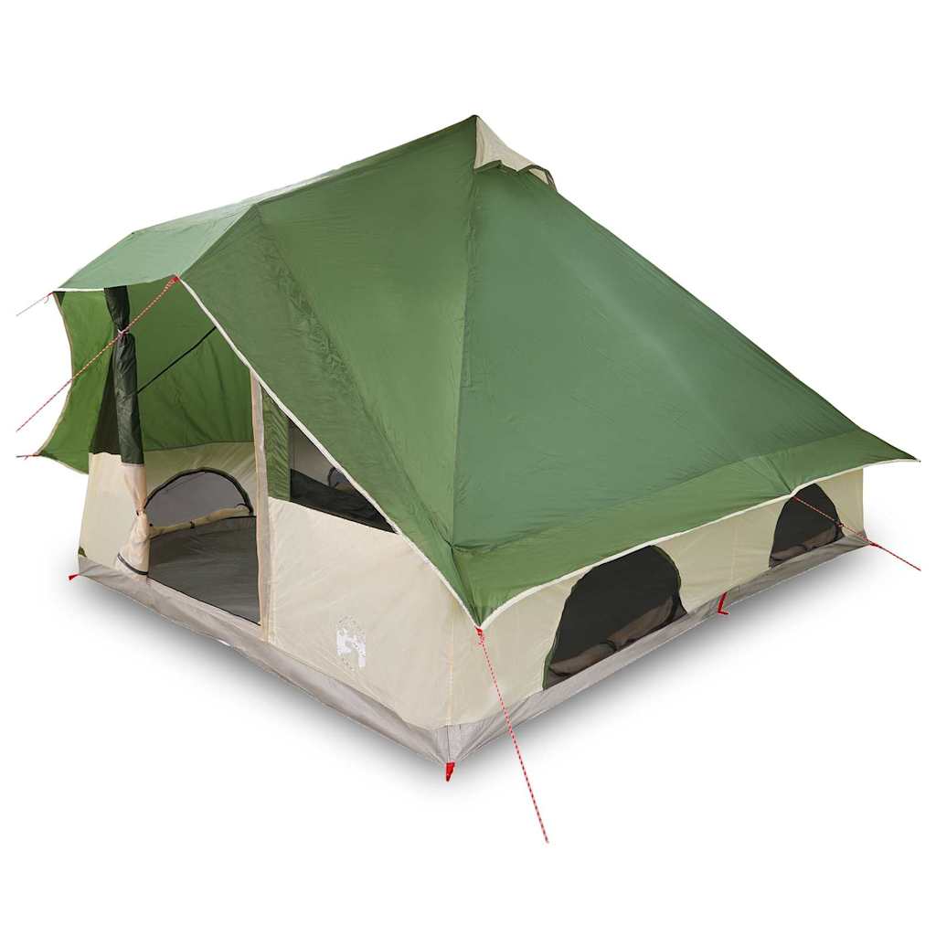 Family Tipi Tent Folding And Brown 358 X 296 X 258 Cm