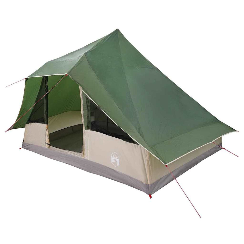 Family Tipi Tent Folding With Roof 364 X 281 X 257 Cm