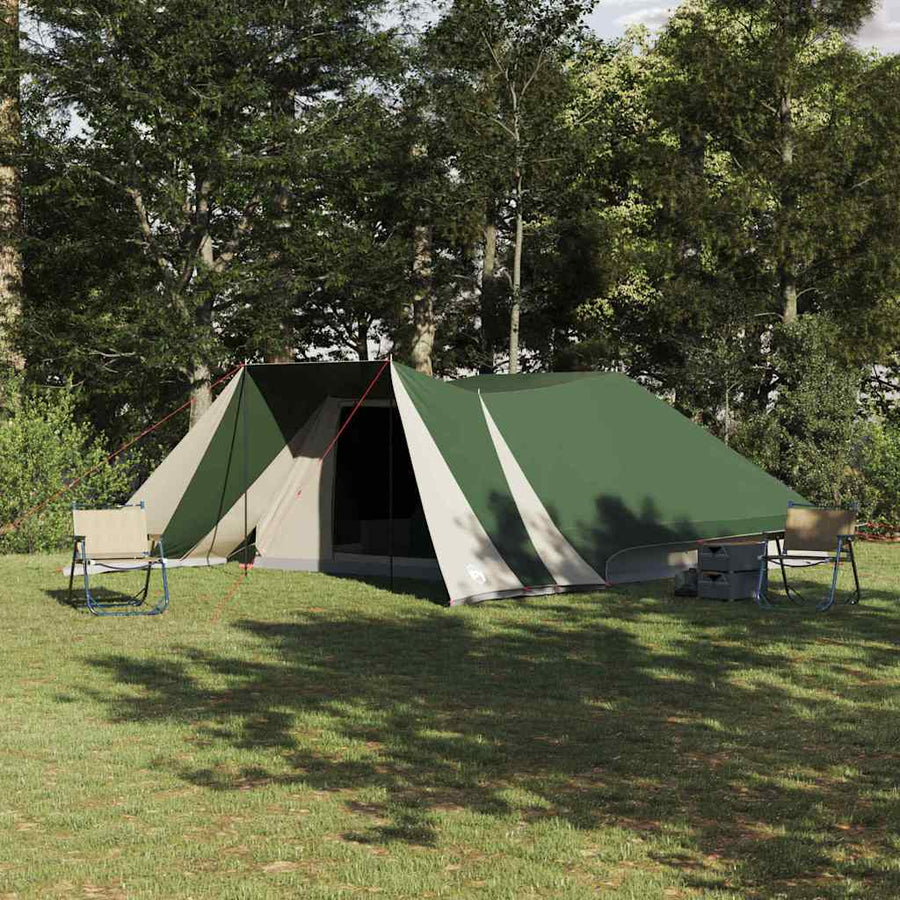 Family Tent Folding Manual And Beige 660 X 456 X 200 Cm