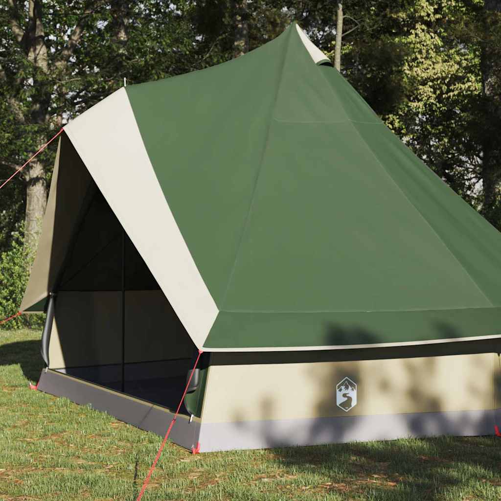 Family Tipi Tent Folding And Beige 400 X 346 X 250 Cm