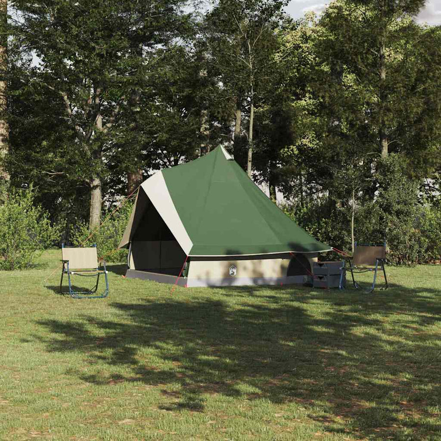 Family Tipi Tent Folding And Beige 400 X 346 X 250 Cm