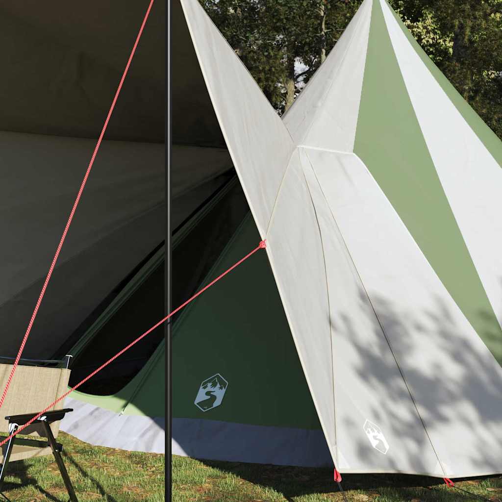 Family Tipi Tent Folding And Beige 510 X 690 X 330 Cm