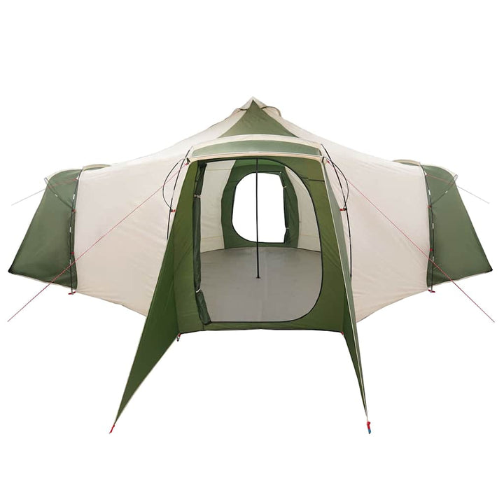 Tipi Tent With Roof And Beige 492 X 492 X 275 Cm Fabric