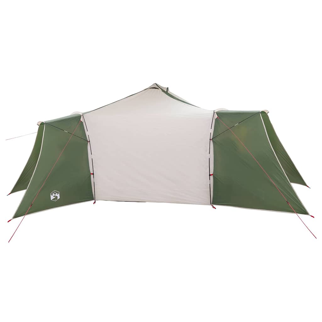 Tipi Tent With Roof And Beige 492 X 492 X 275 Cm Fabric