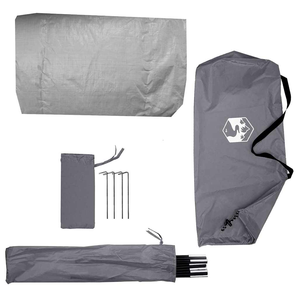 Tent With Roof Other Manual Grey And Black
