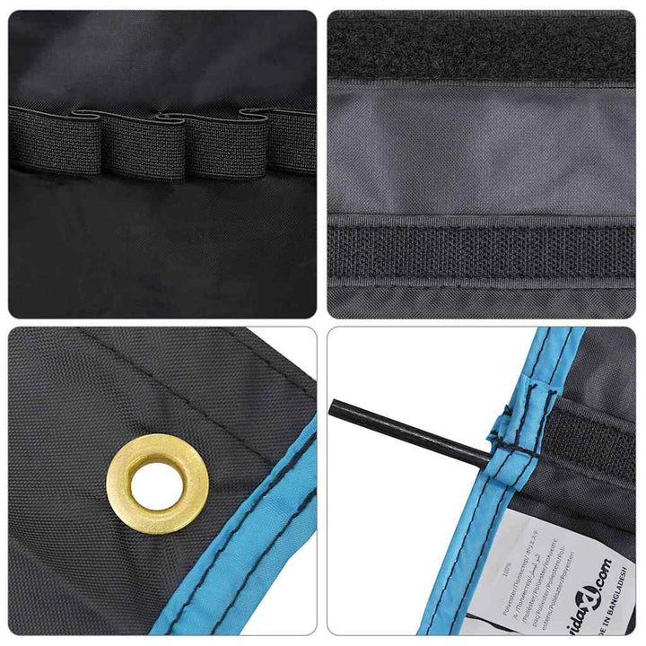 Storage Bag With Storage Black, Blue Oxford