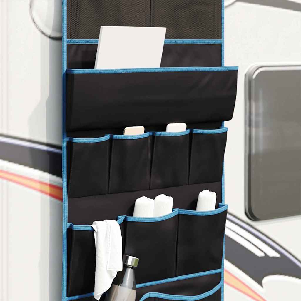Storage Bag Black, Blue Oxford
