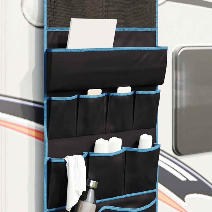 Storage Bag Black, Blue Oxford