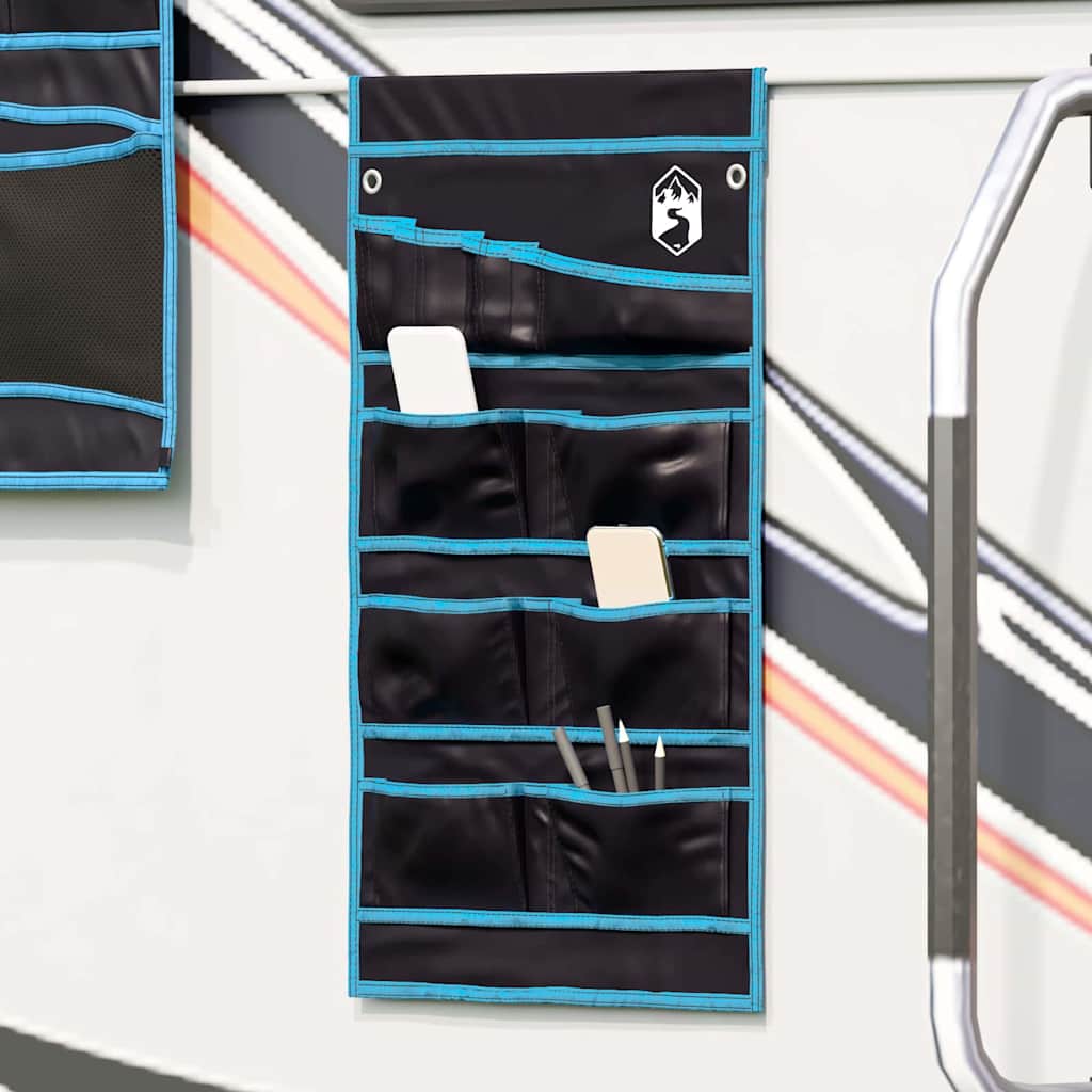Storage Bag With Storage Black, Blue Oxford
