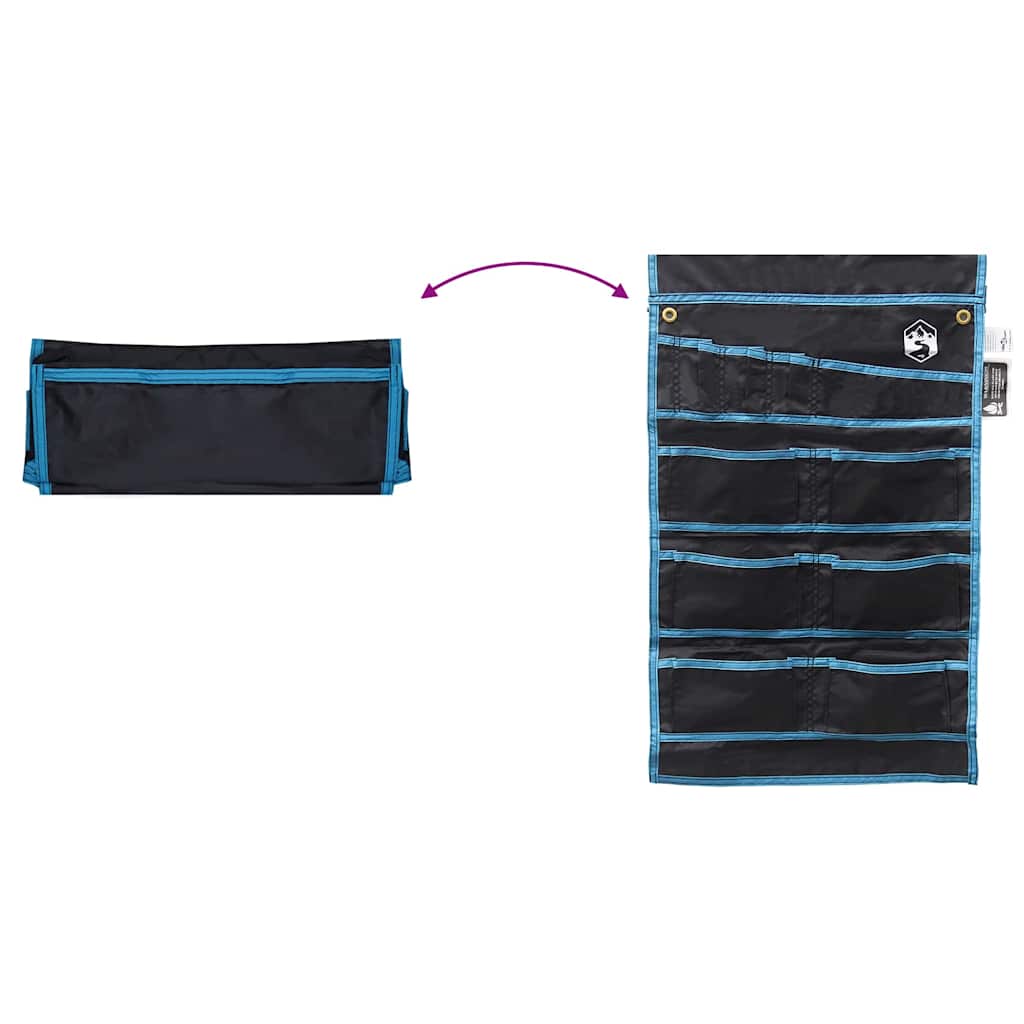 Storage Bag With Storage Black, Blue Oxford