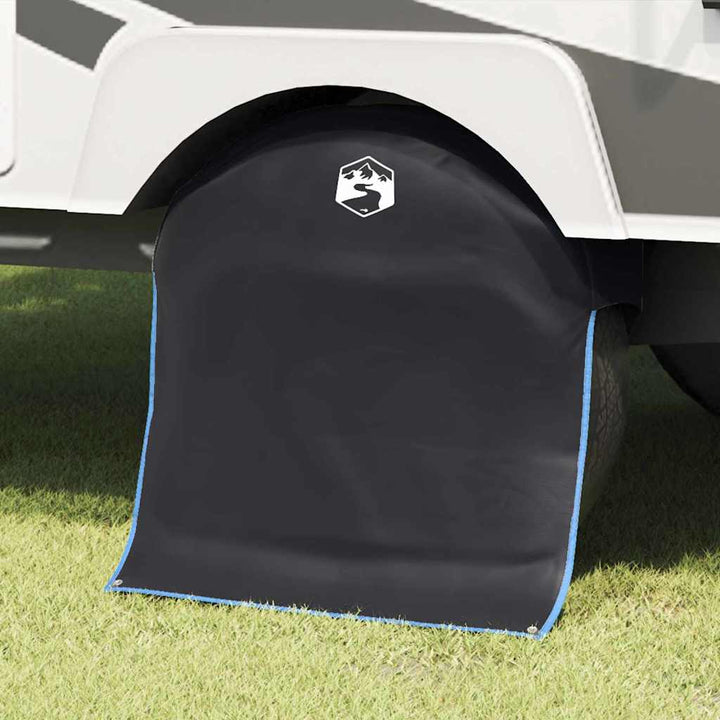 Wheel Cover Black, Blue 108 X 76 Cm Oxford