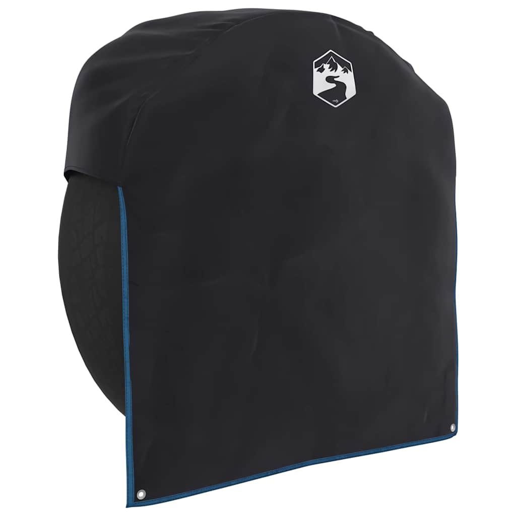 Wheel Cover Black, Blue 108 X 76 Cm Oxford