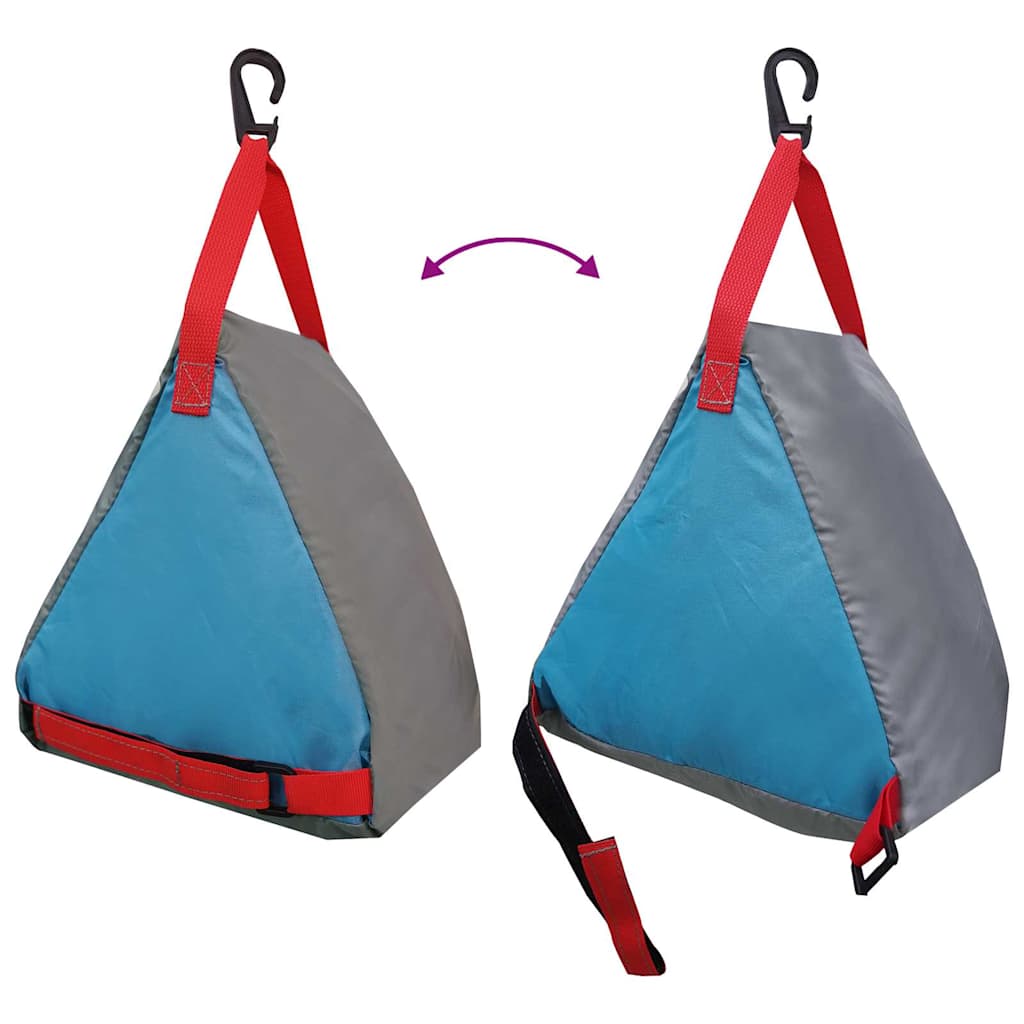 Storage Bag Grey, Blue, Red Oxford