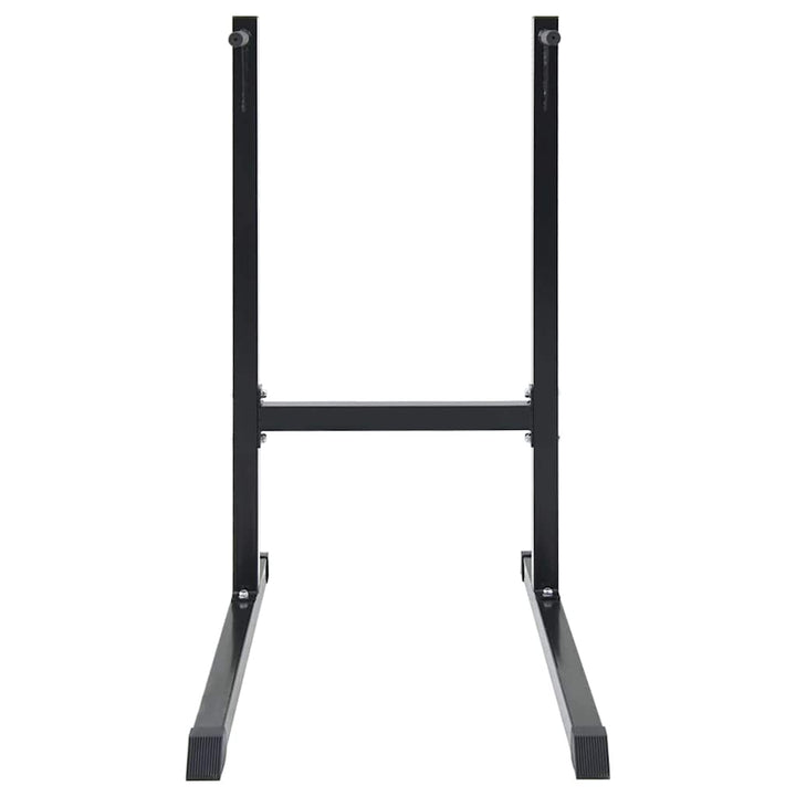 Dip Station Black 104 X 66.5 X 122 Cm Powder-Coated Steel