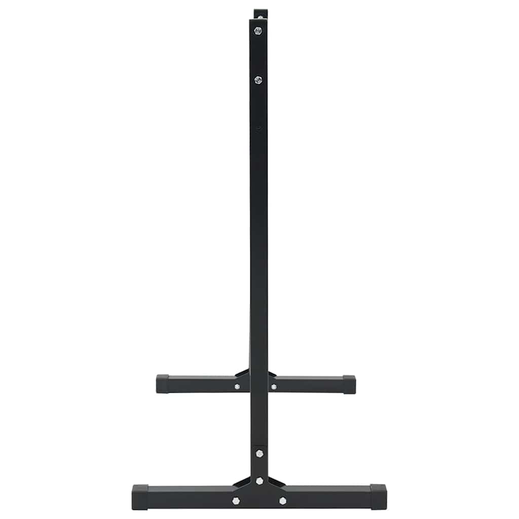 Dip Stations 2 Pcs Black 109 X 90 X 105 Cm Powder-Coated Steel