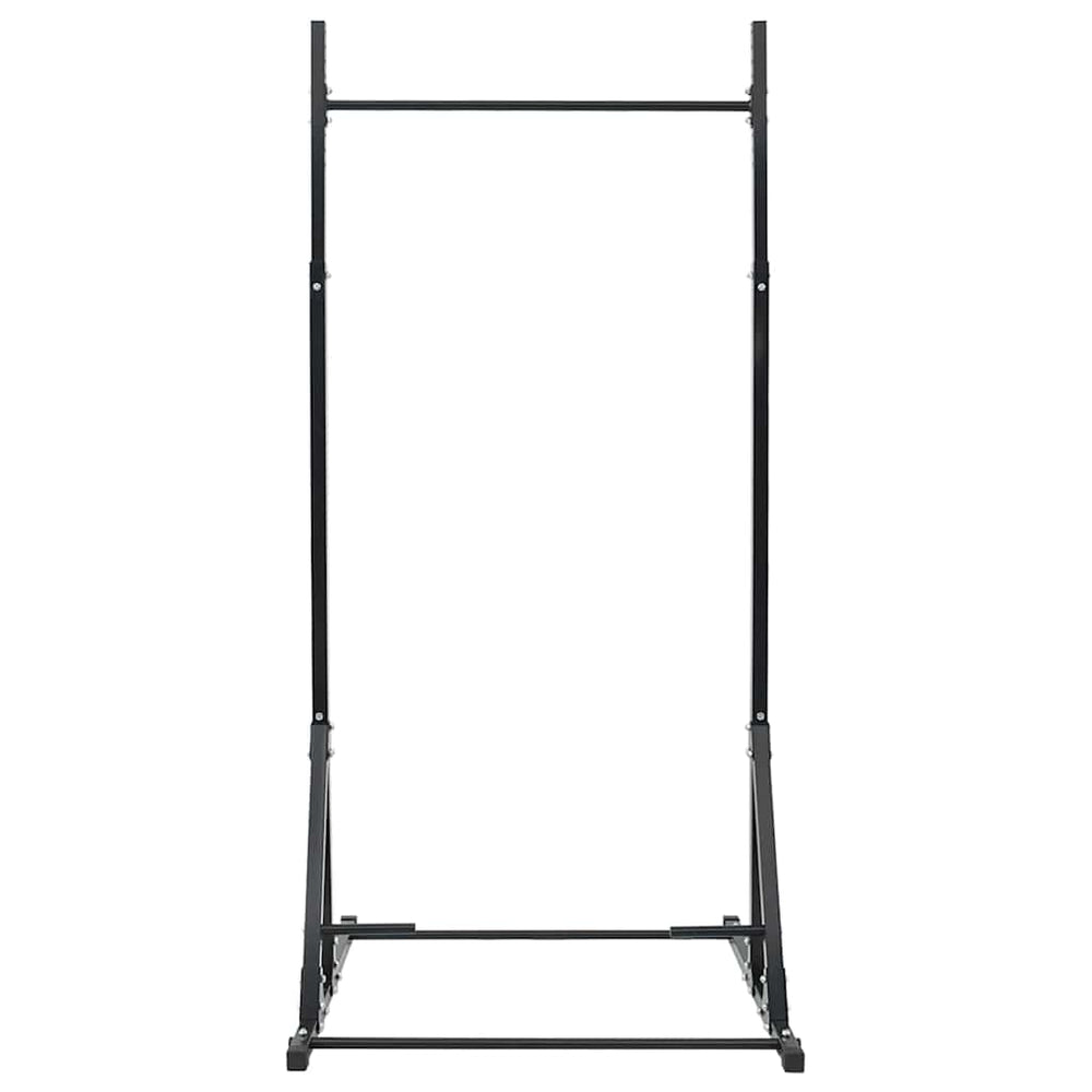 Pull-Up Bar Station Manual Black 101 X 102 X 235 Cm