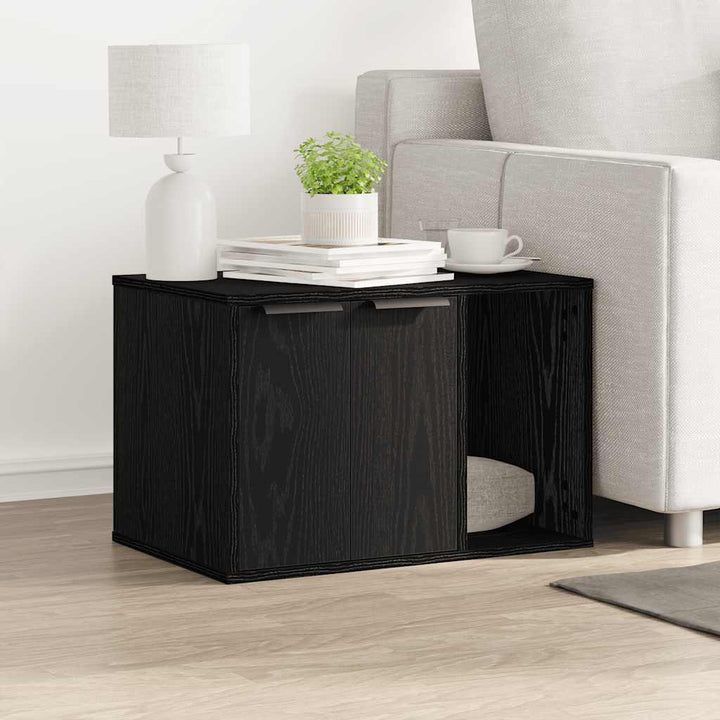 Cat Litter Box Enclosure Engineered Wood
