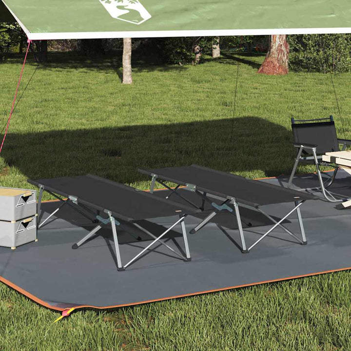 Folding Camping Bed Manual 62 X 194 X 42 Cm Oxford Fabric