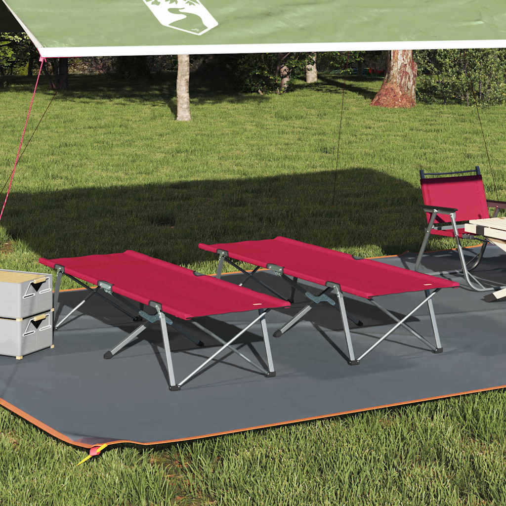 Folding Camping Bed Manual 62 X 194 X 42 Cm Oxford Fabric