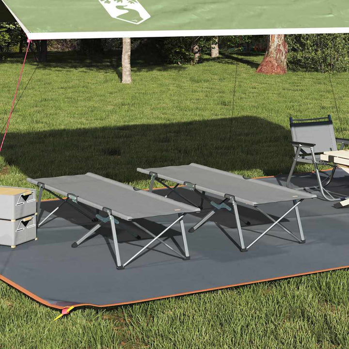 Folding Camping Bed Manual 62 X 194 X 42 Cm Oxford Fabric
