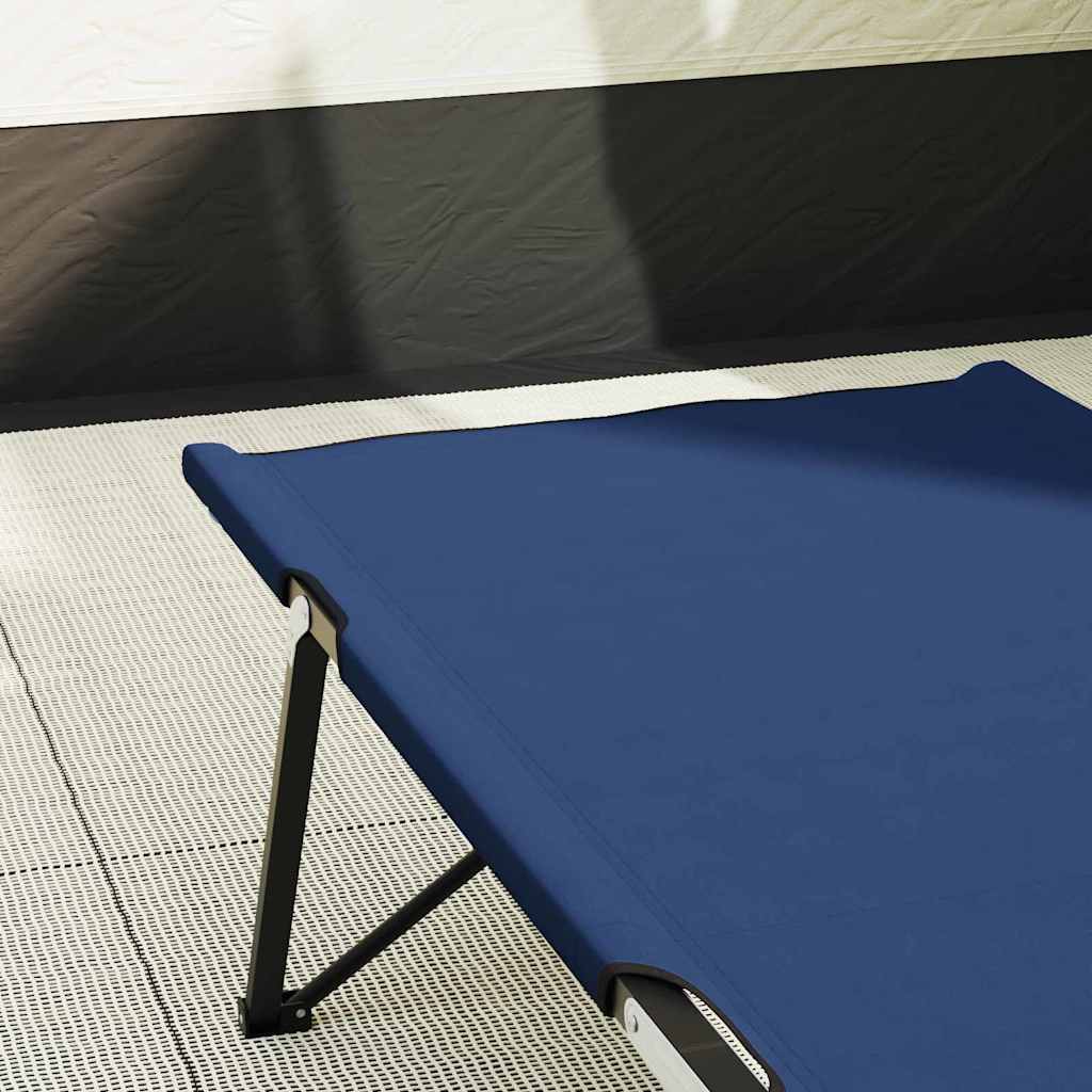 Folding Camping Bed Folding 206 X 76 X 74 Cm Oxford Fabric