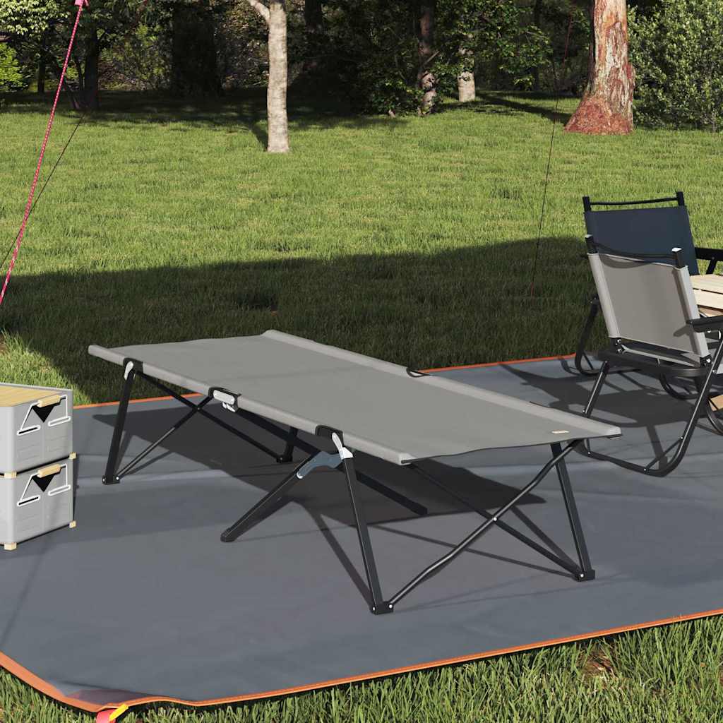 Folding Camping Bed Folding 206 X 76 X 74 Cm Oxford Fabric