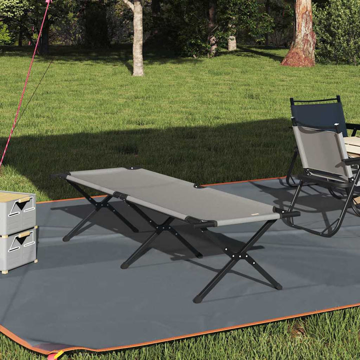 Folding Camping Bed Folding Manual Oxford Fabric