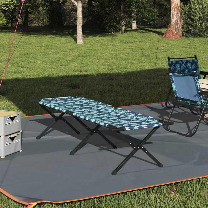 Folding Camping Bed Folding Manual Oxford Fabric