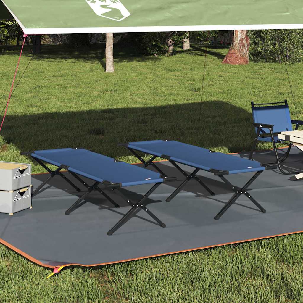 Folding Camping Bed Folding Manual Oxford Fabric