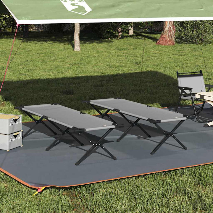 Folding Camping Bed Folding Manual Oxford Fabric