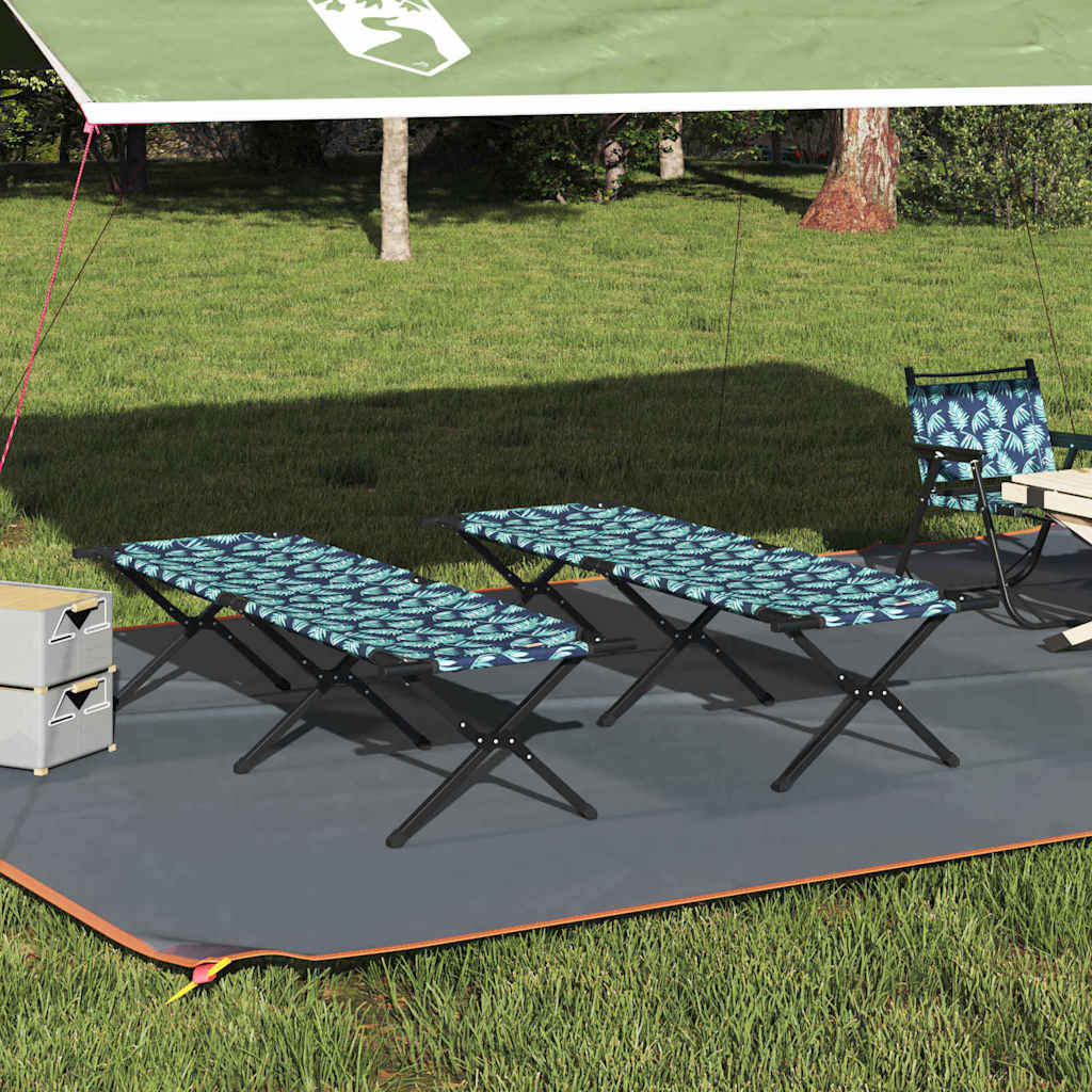 Folding Camping Bed Folding Manual Oxford Fabric