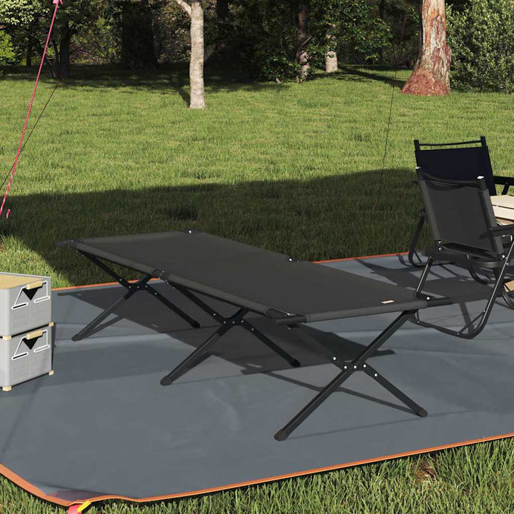Folding Camping Bed Folding Manual Oxford Fabric