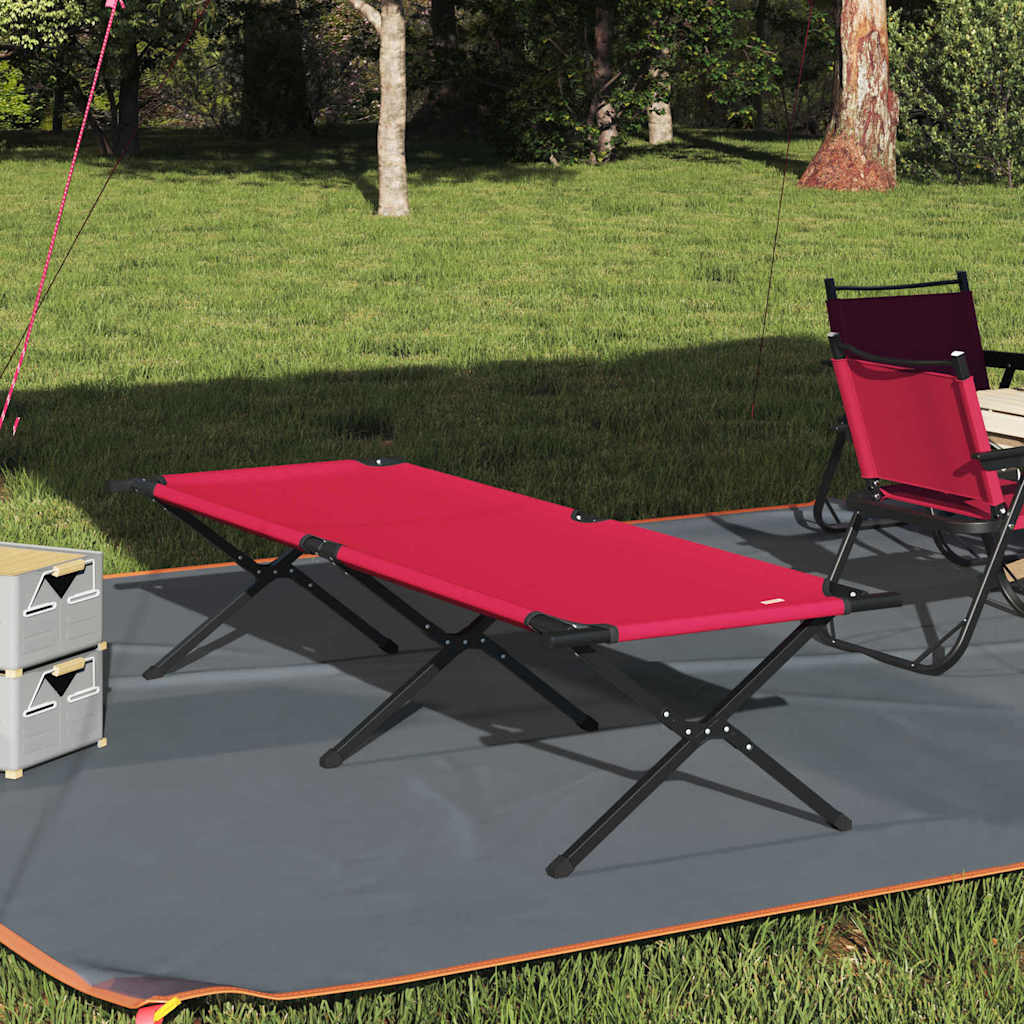 Folding Camping Bed Folding Manual Oxford Fabric