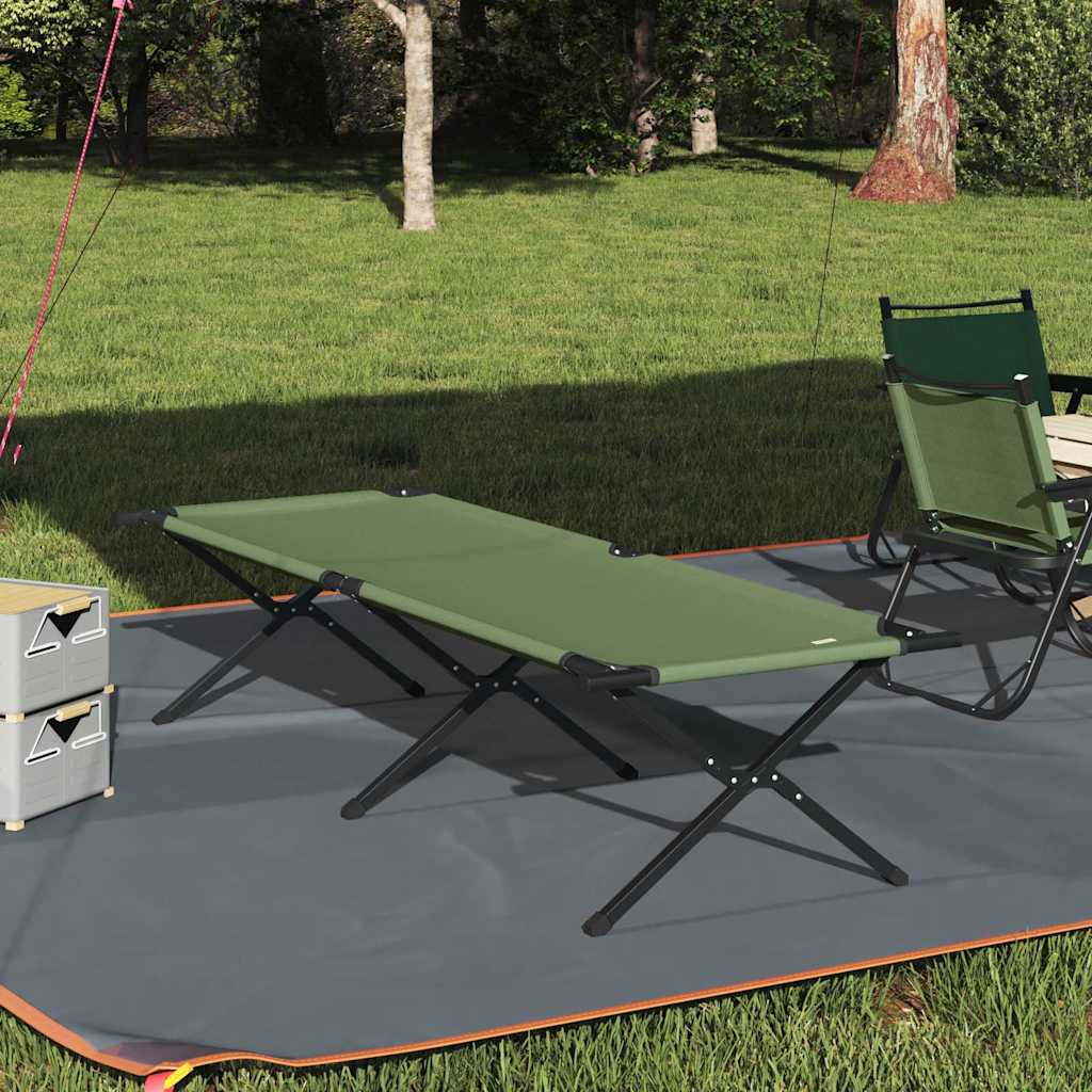 Folding Camping Bed Folding Manual Oxford Fabric