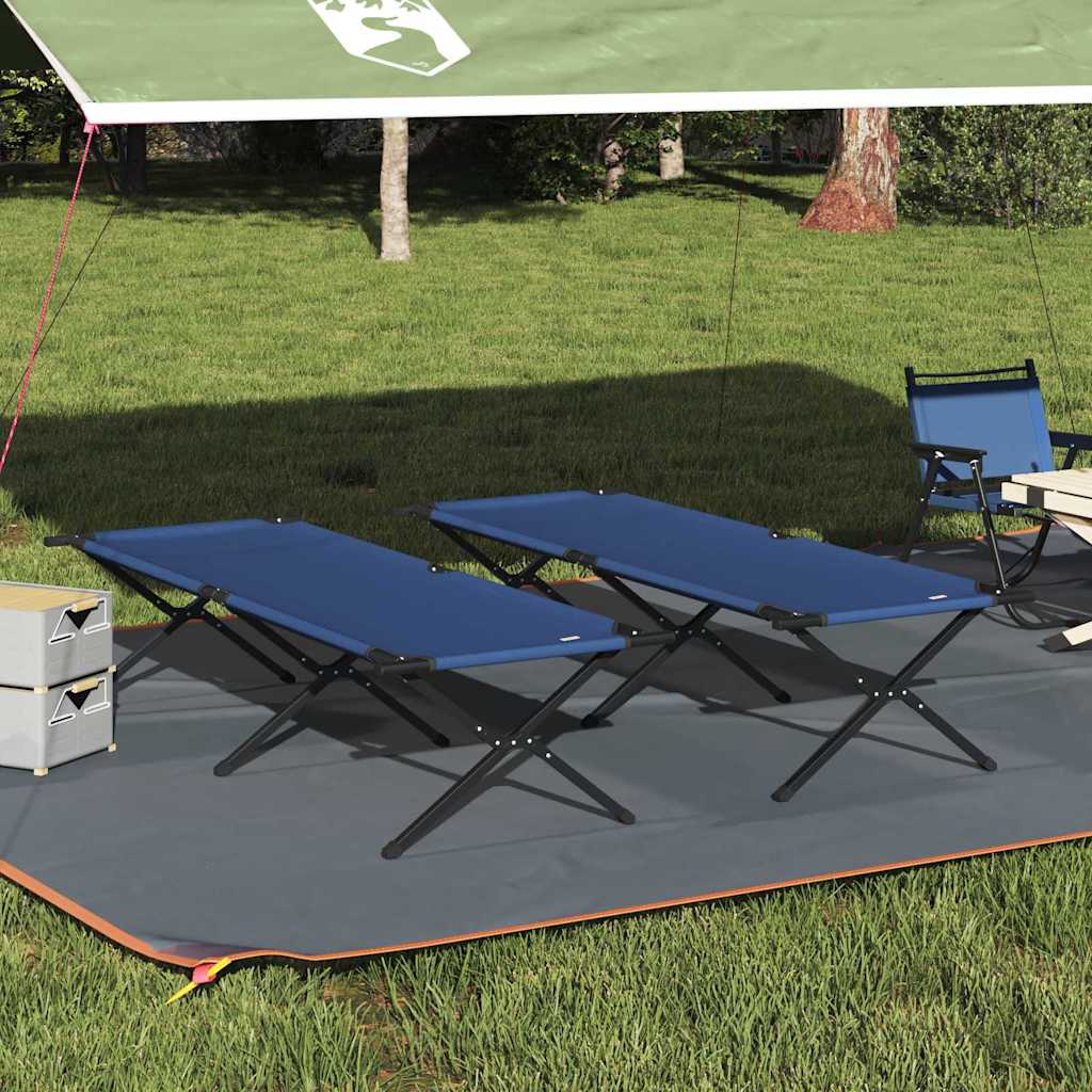 Folding Camping Bed Folding Manual Oxford Fabric