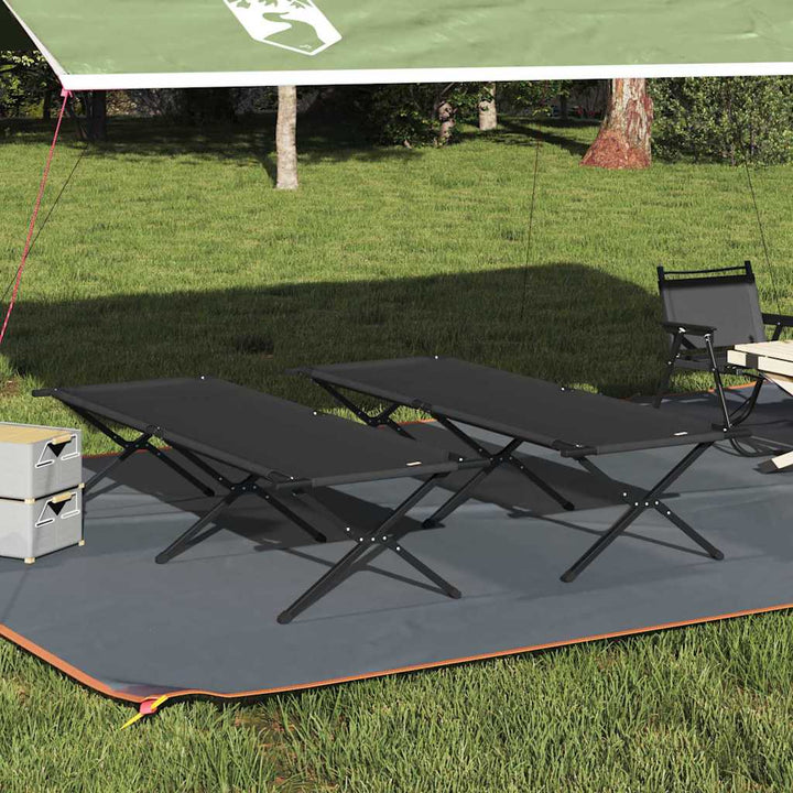 Folding Camping Bed Folding Manual Oxford Fabric