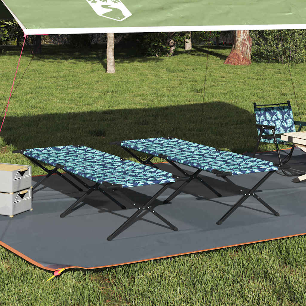Folding Camping Bed Folding Manual Oxford Fabric