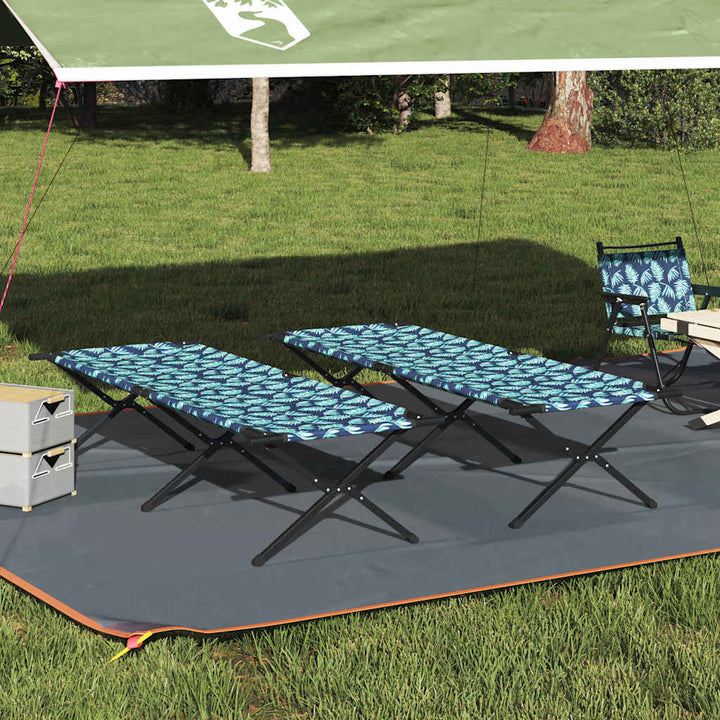 Folding Camping Bed Folding Manual Oxford Fabric