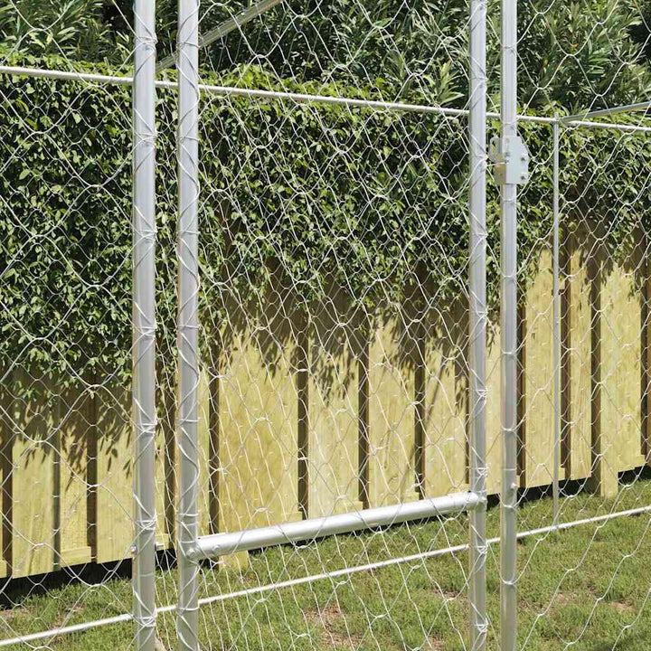 Dog Cage Silver 600 X 200 X 200 Cm Galvanised Steel