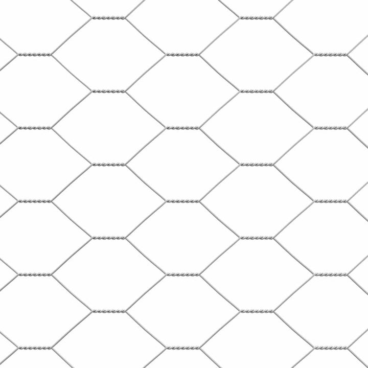 Chicken Cage Silver Galvanised Steel