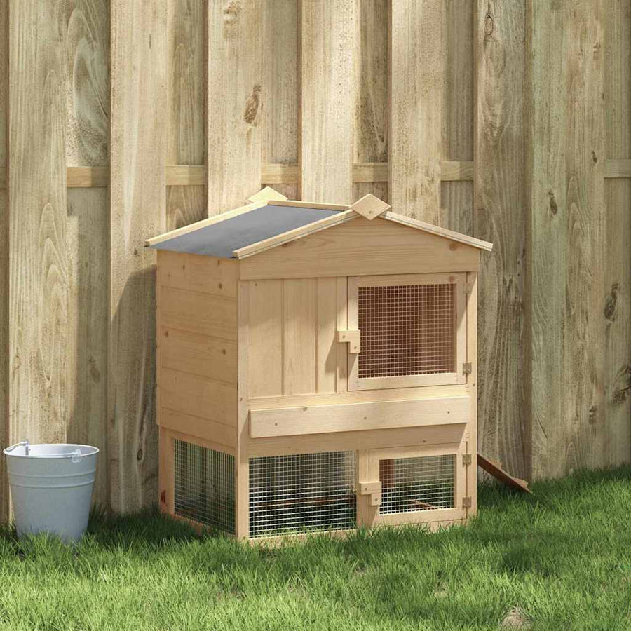Chicken Coop Brown 75 X 59 X 60 Cm