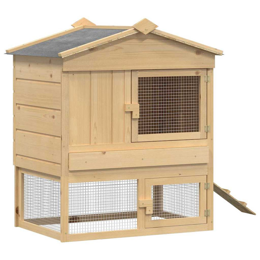 Chicken Coop Brown 75 X 59 X 60 Cm