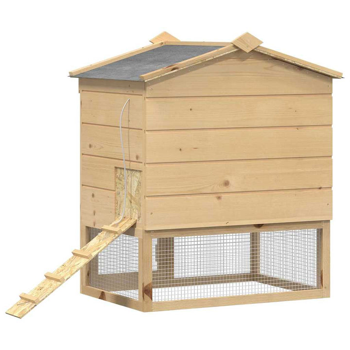 Chicken Coop Brown 75 X 59 X 60 Cm
