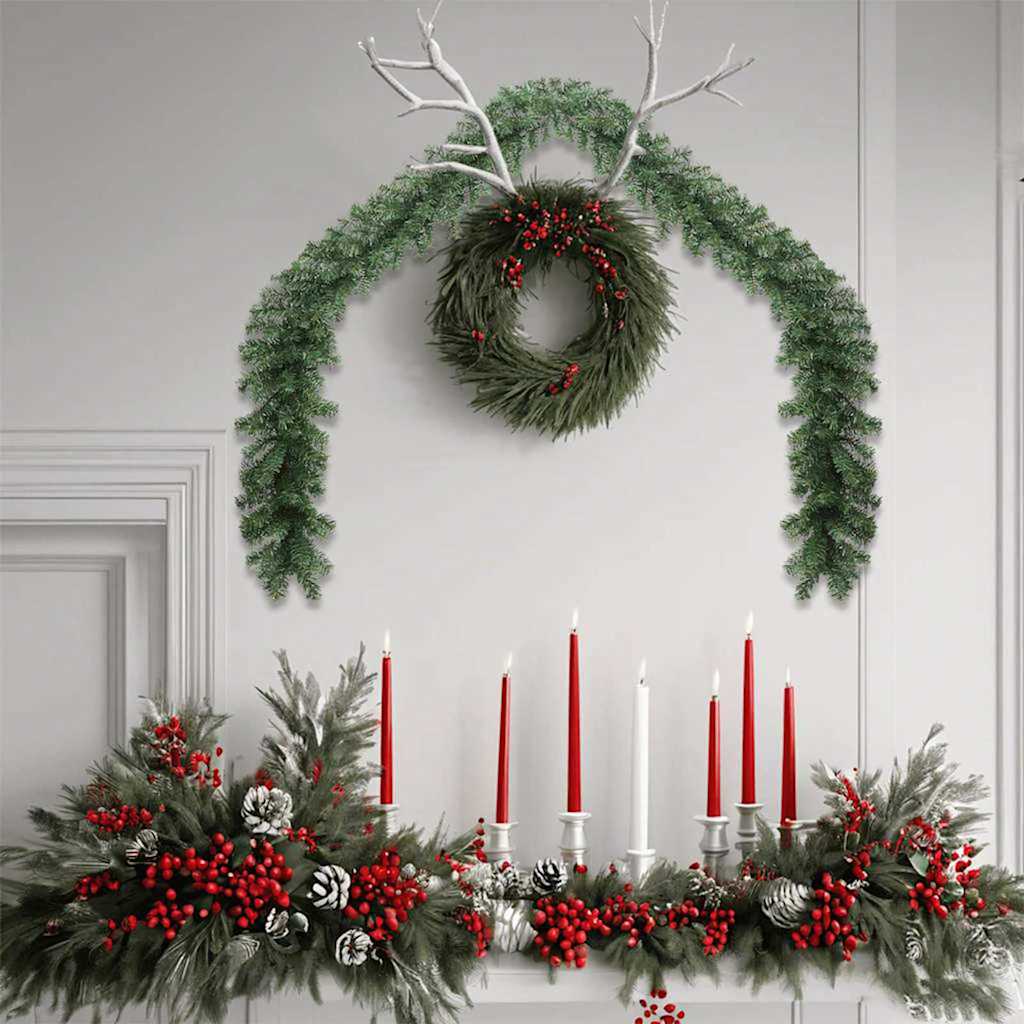 Christmas Garland With Led Lights