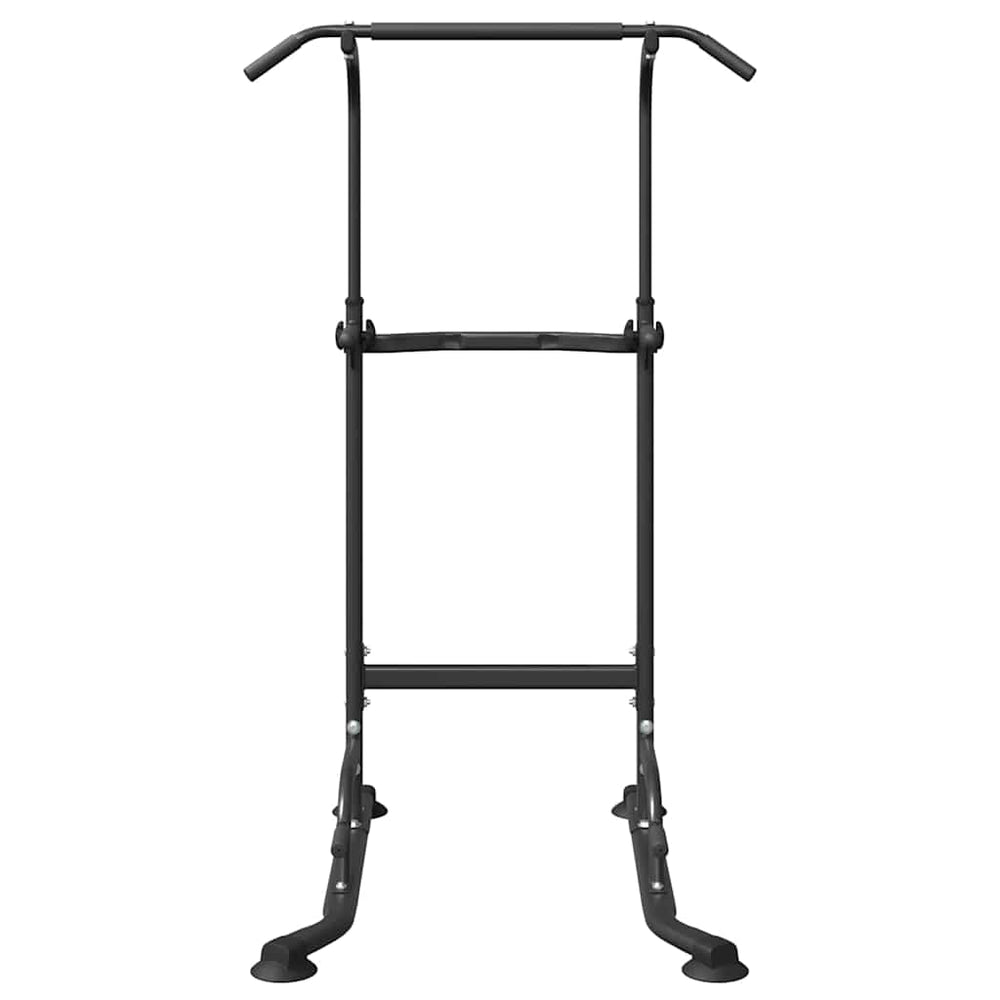Power Tower Dip Station Other Black 95 X 102 X (160-210) Cm