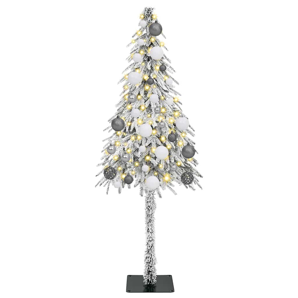 Christmas Tree With Led Strip Lights White Pe