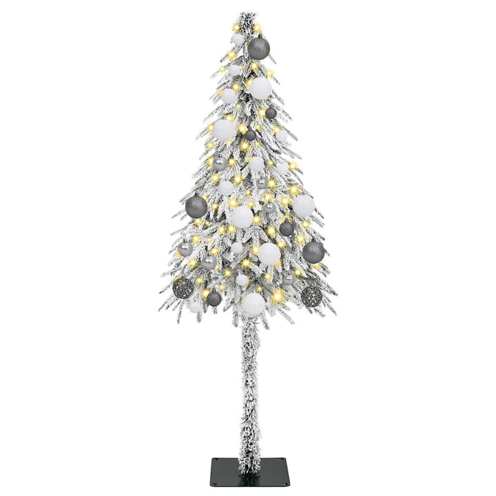 Christmas Tree With Led Strip Lights White Pe