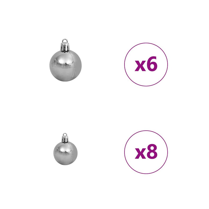 Christmas Tree With Led Strip Lights White Pe